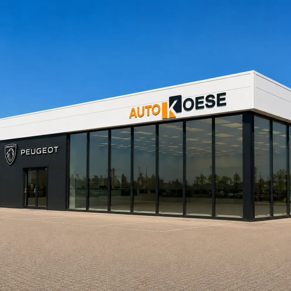 Peugeot Dealer Auto Koese Nieuwe Showroom