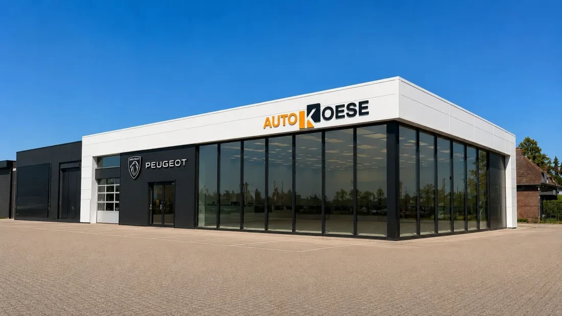 Peugeot Dealer Auto Koese Nieuwe Showroom